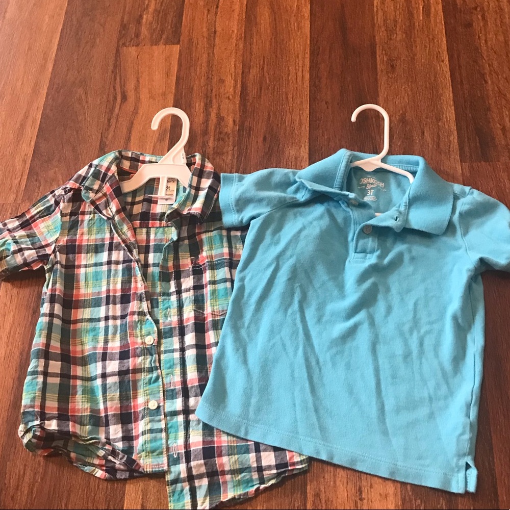 3T Short Sleeve Dress Shirts